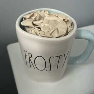 Rae Dunn Frosty The Snowman Double Sided Mug